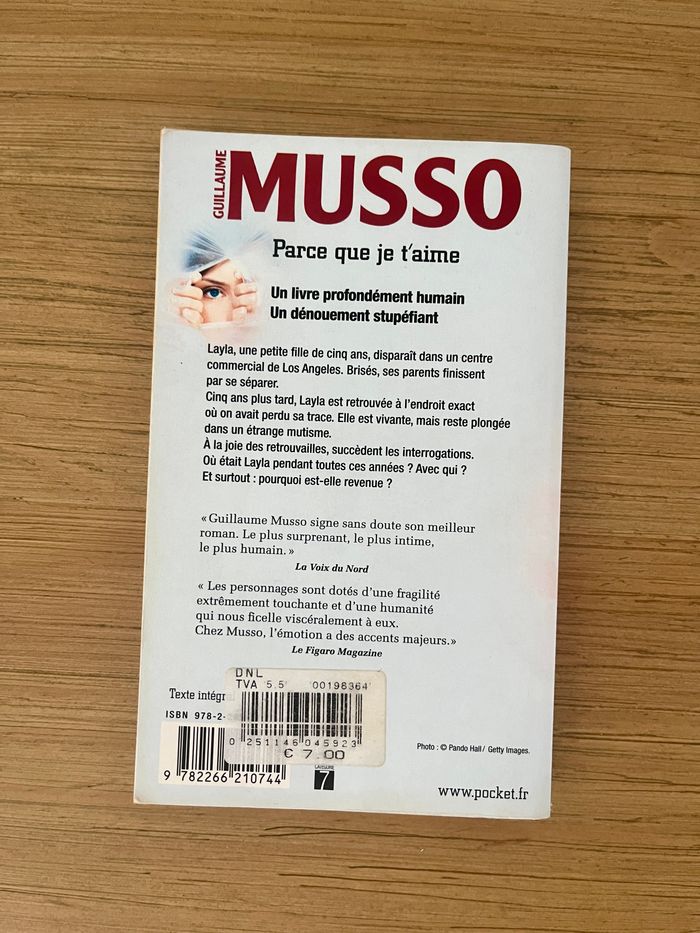 Parce que je t'aime - Guillaume Musso - photo numéro 2