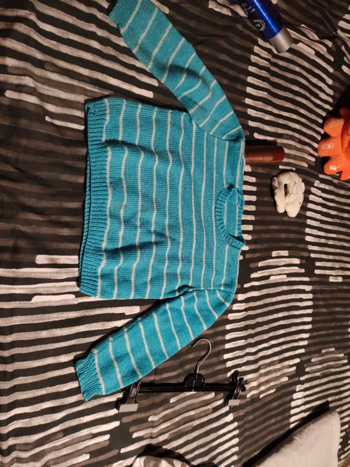 Pull vintage fait main 5 ans