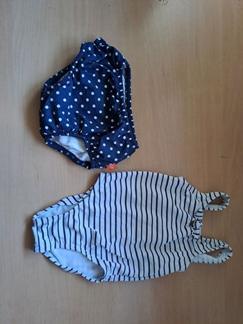Lot maillot et maillot couche