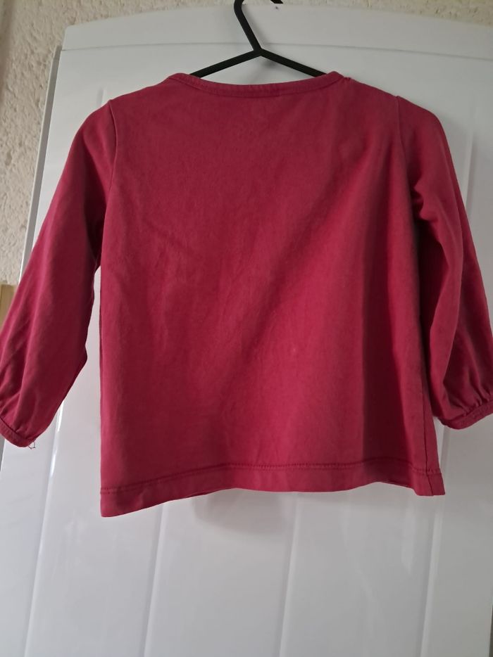 Tee-shirt manches longues 2 ans 86 cm Sergent-major - photo numéro 3