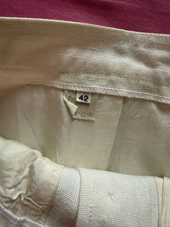 Jupe droite boutonnée 