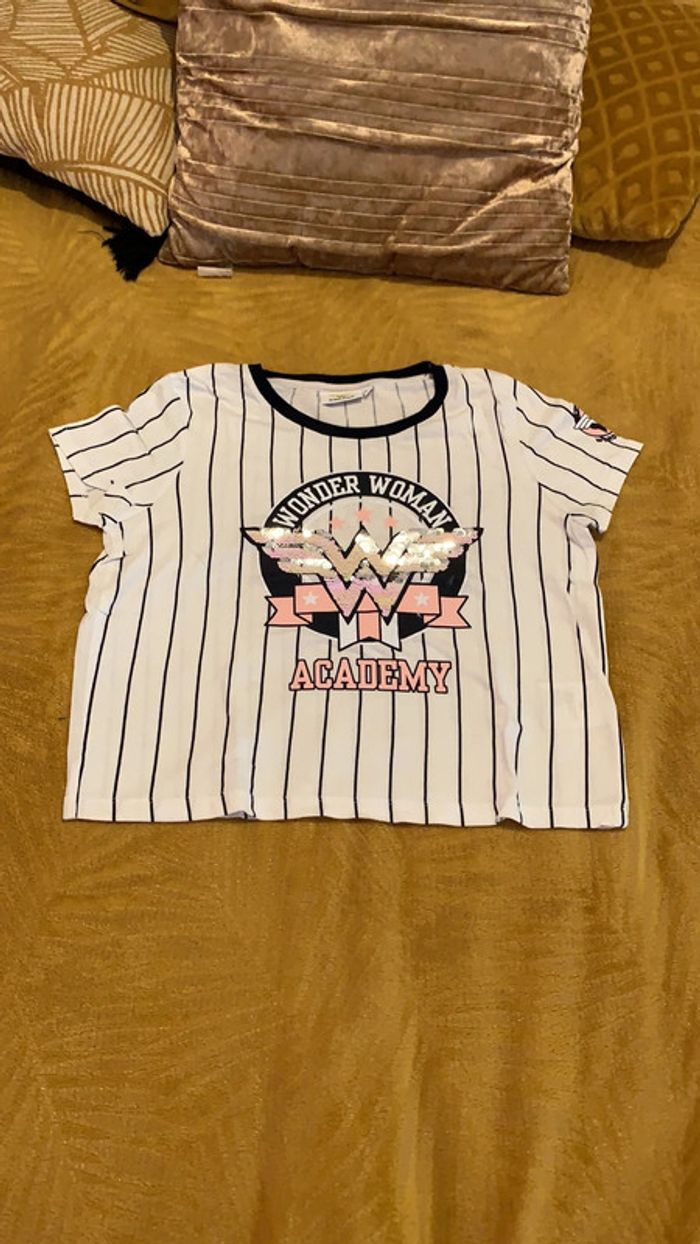 Tee-shirt fille taille XXS/32/12ans