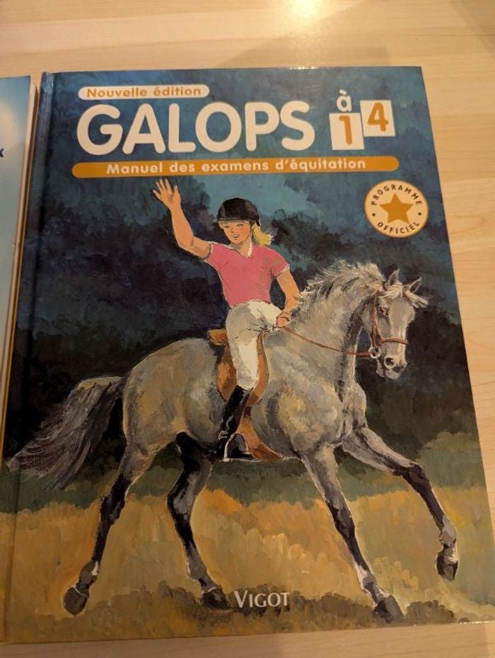 Livre galops 1à 4