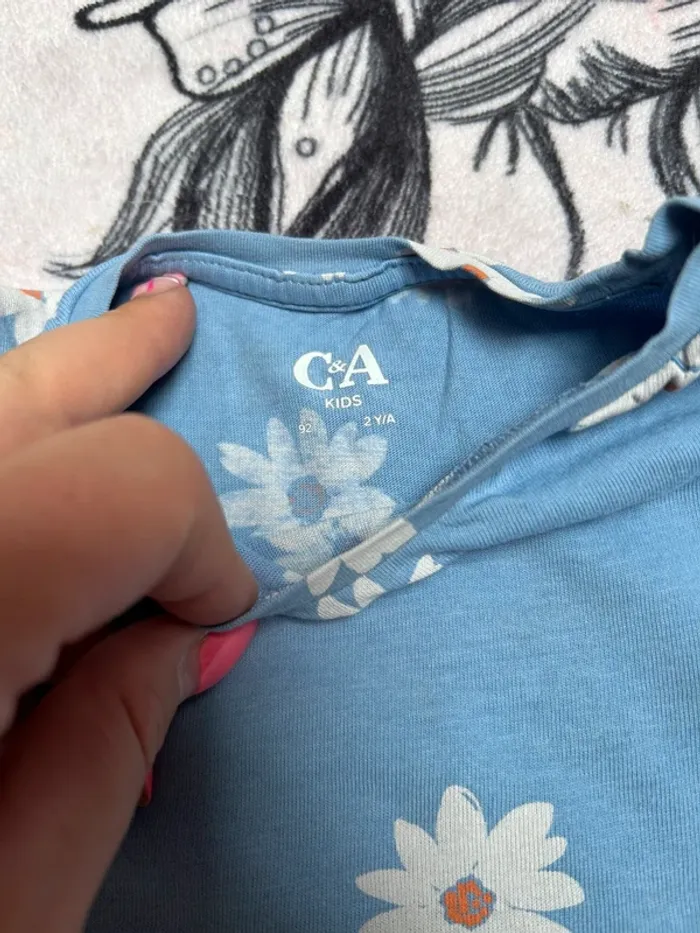 T-shirt fleur - photo numéro 3