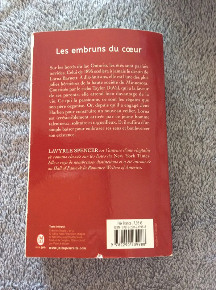 #les embruns du cœur Lavyrle Spencer. )s - photo numéro 2