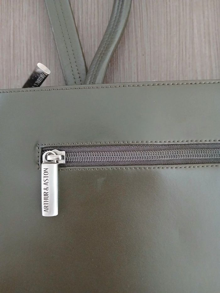 Sac à main sacoche kaki femme Arthur & Aston - photo numéro 12