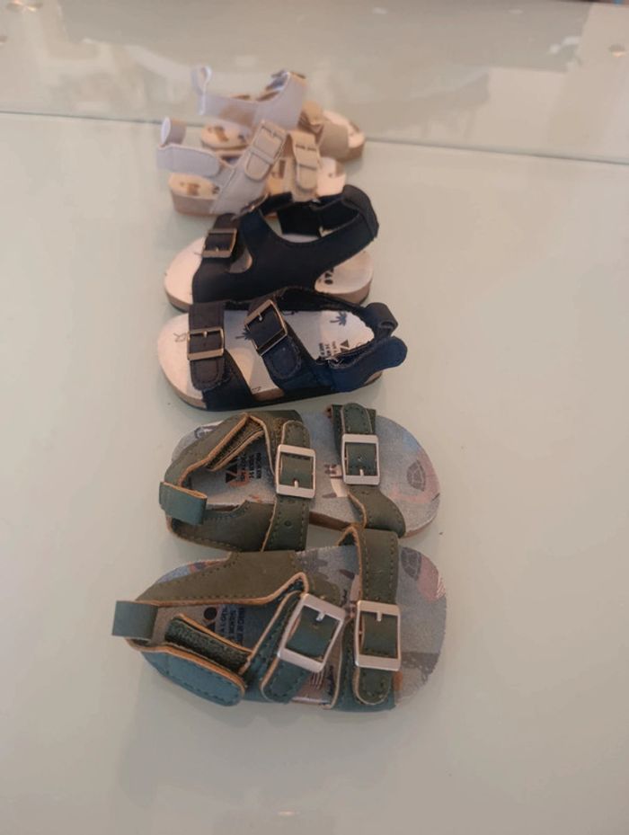 Lot 3 paires de sandales 3-6 mois - photo numéro 13