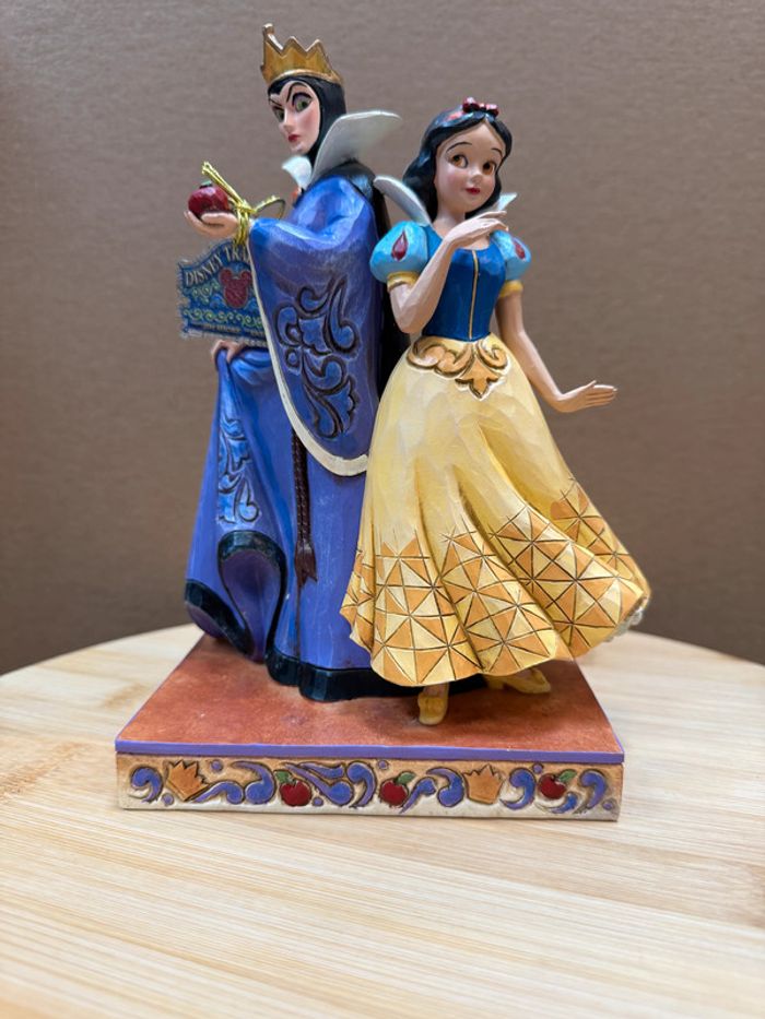 Figurine Blanche-Neige & la Sorcière – Disney Traditions par Jim Shore
