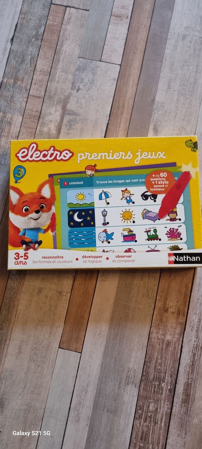 Électro premiers jeux