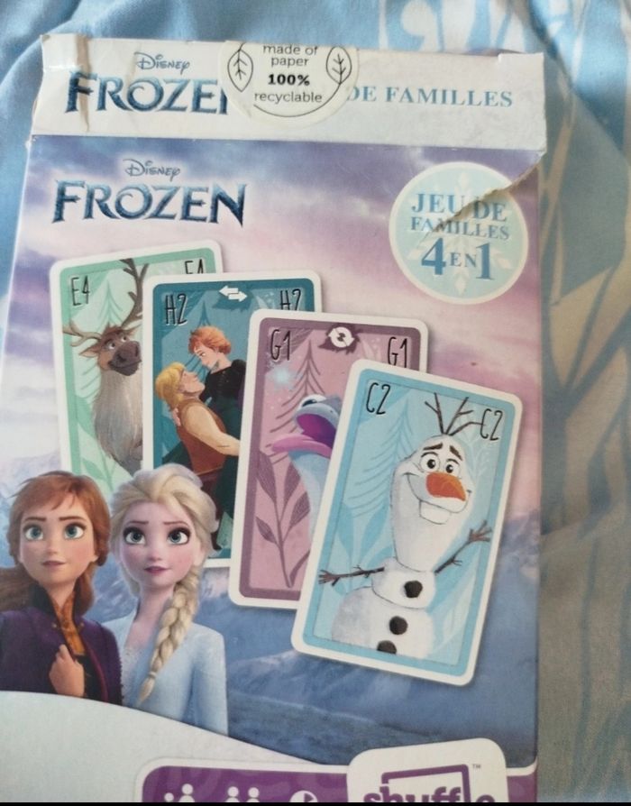 Jeux de 7 familles reine des neiges il est complet - photo numéro 4