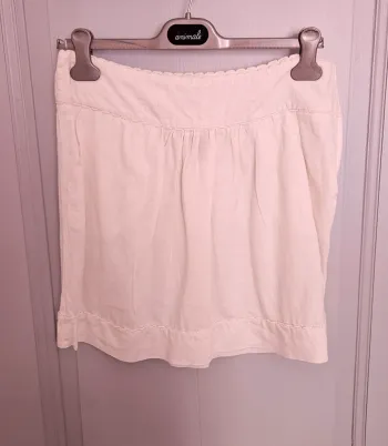 Naf Naf - Mini jupe - 100% lin - Taille 40
