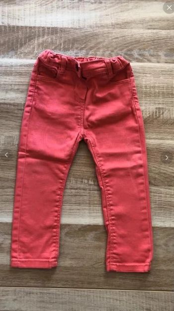 Jean corail réglable à la taille