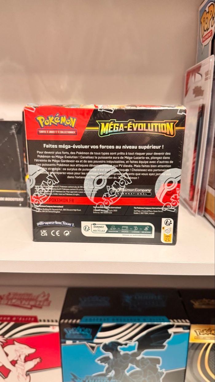 display pokémon 36 booster mega évolution