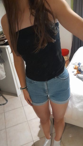 Short en jean