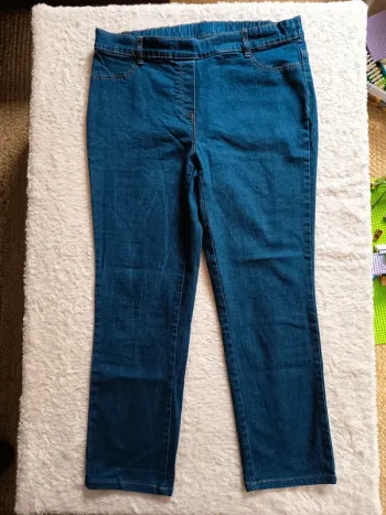 Jegging / Pantacourt en Jean élastique Damart en 46