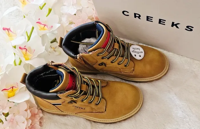 Bottes Bottines Zip Enfilage Facile Creeks T33 - photo numéro 3