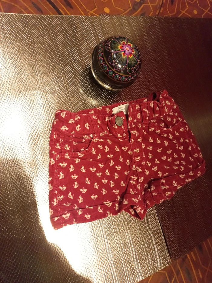 Beau short Zara Baby Collection 12 a 18 mois