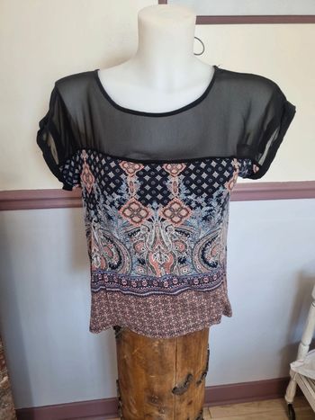 Tunique  camaïeu  38/40