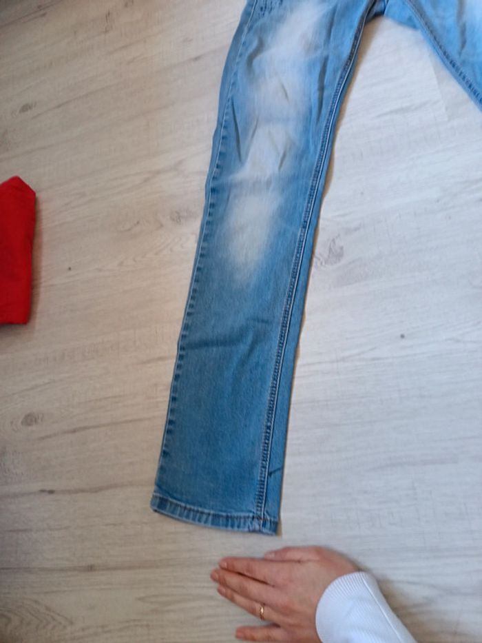 Jeans 36 S femme pantalon mychristy tbe perles strass - photo numéro 8
