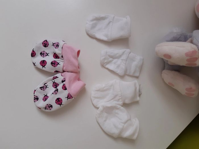 Moufle gants naissance - photo numéro 3