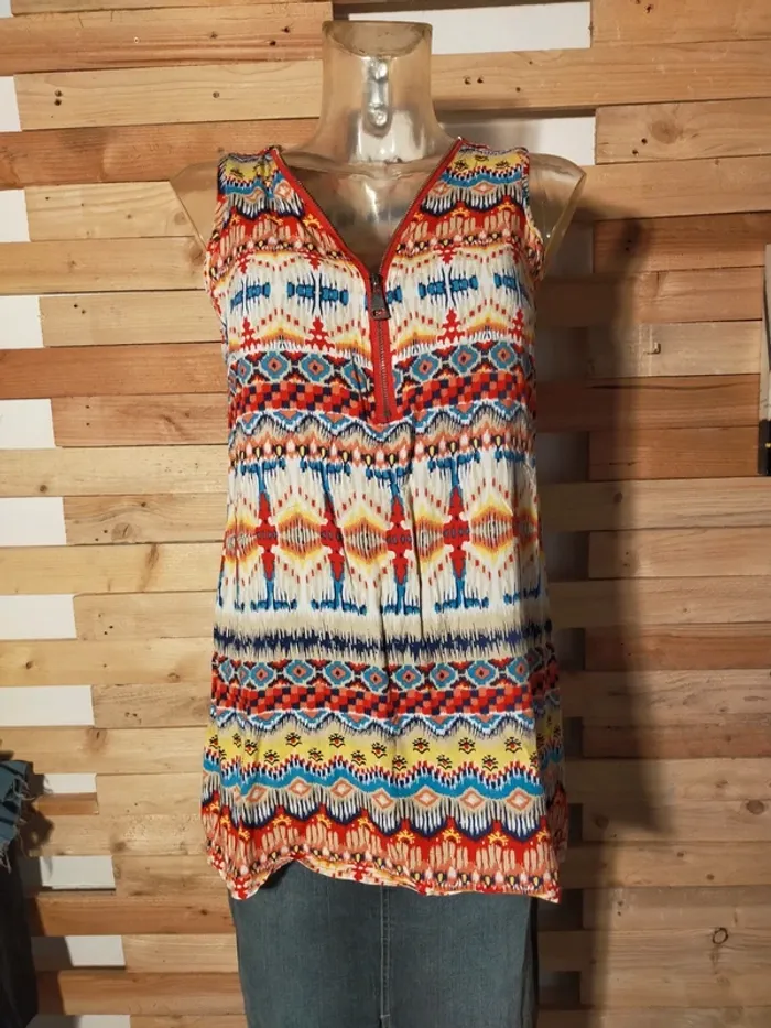 Tunique multicolore Kaylla - photo numéro 4