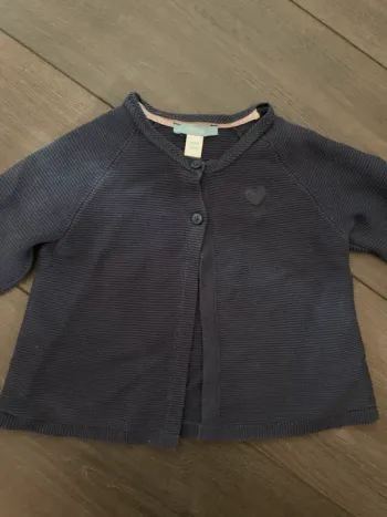 Gillet obaibi 23 mois bleu