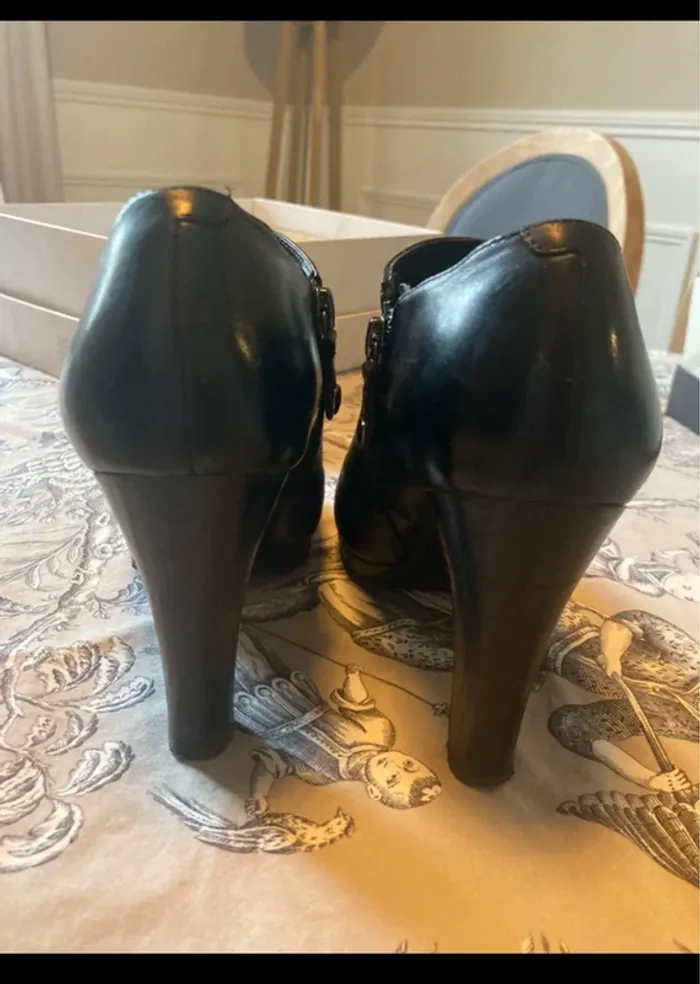 Bottines noires Geox - photo numéro 5
