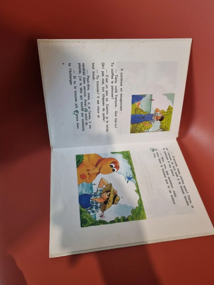 livre les échanges de casimir GP Rouge et or TF abimé - photo numéro 10