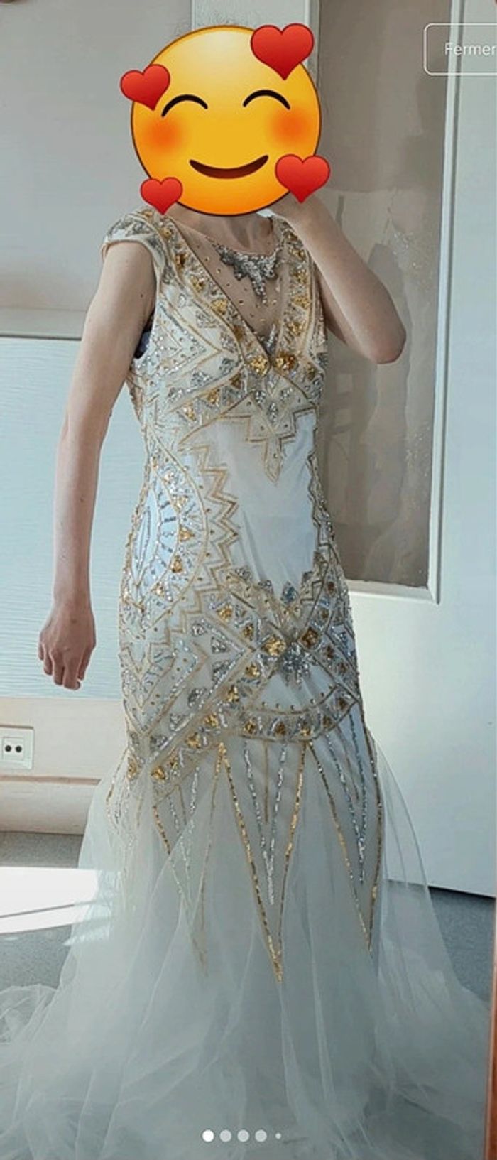 Robe de mariée Faust neuve – Taille 46 – Éblouissante et raffinée - photo numéro 2