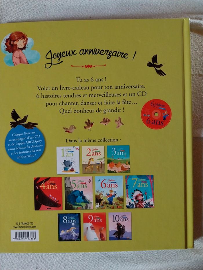 Livre 6 histoires pour mes 6 ans - photo numéro 2