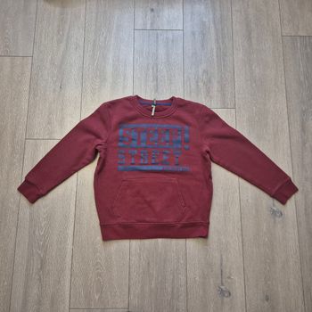Sweat bordeau. Garçon 10 ans. Marque Orchestra