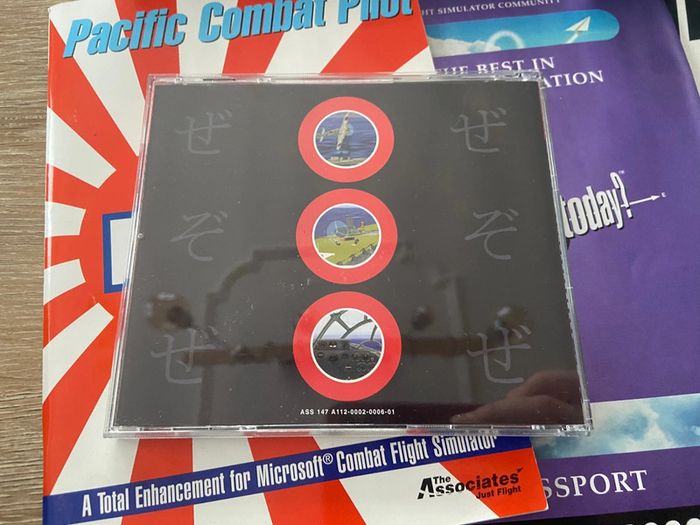 Pacific combat pilot pc big box vintage - photo numéro 11