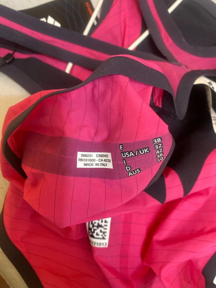 Maillot rose et noir 1 pièce Arena W Pwskin Carbon Duo Top Pink Peacok taille 38 neuf - n44h - photo numéro 9