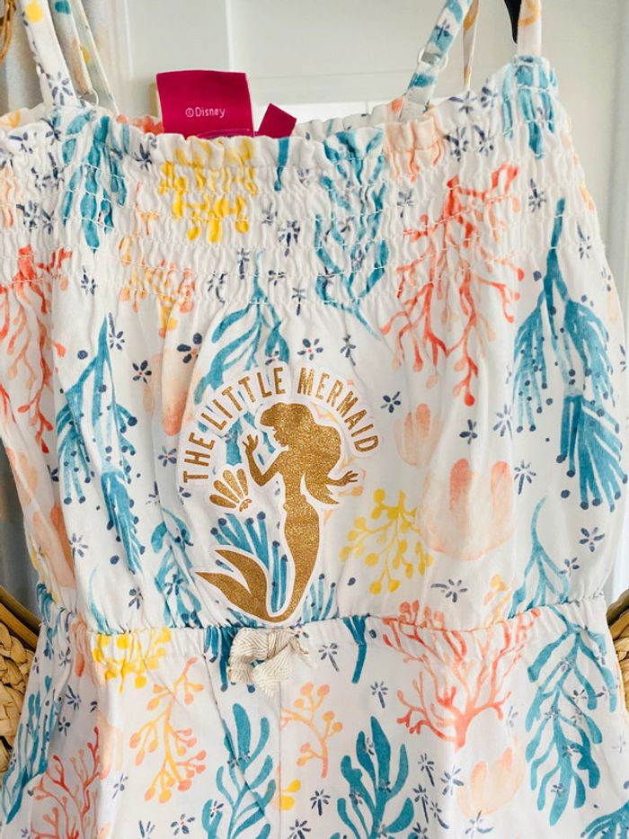 Combishort 4/5 ans la petite sirène Disney Princess comme neuve - photo numéro 3