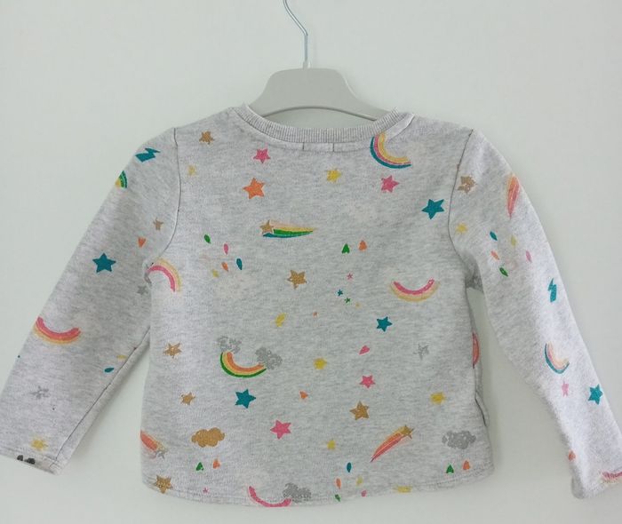 Kiabi sweat d'hiver 3 ans fille - photo numéro 3