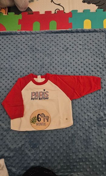 Tee shirt manches longues 6 mois 