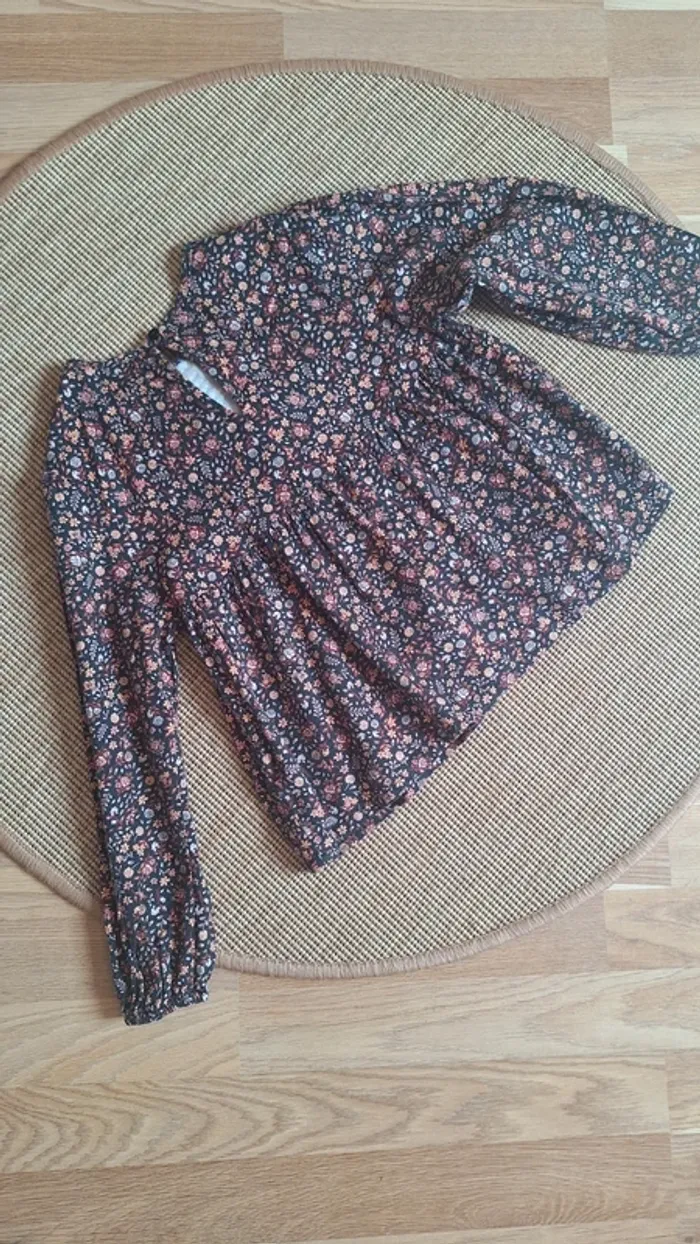 Magnifique blouse fleurie Vertbaudet - photo numéro 3