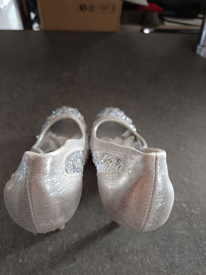 Escarpins gris strass 37 - photo numéro 3