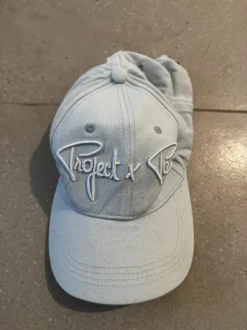 Casquette bleu clair Project X Paris, taille unique, très bon état