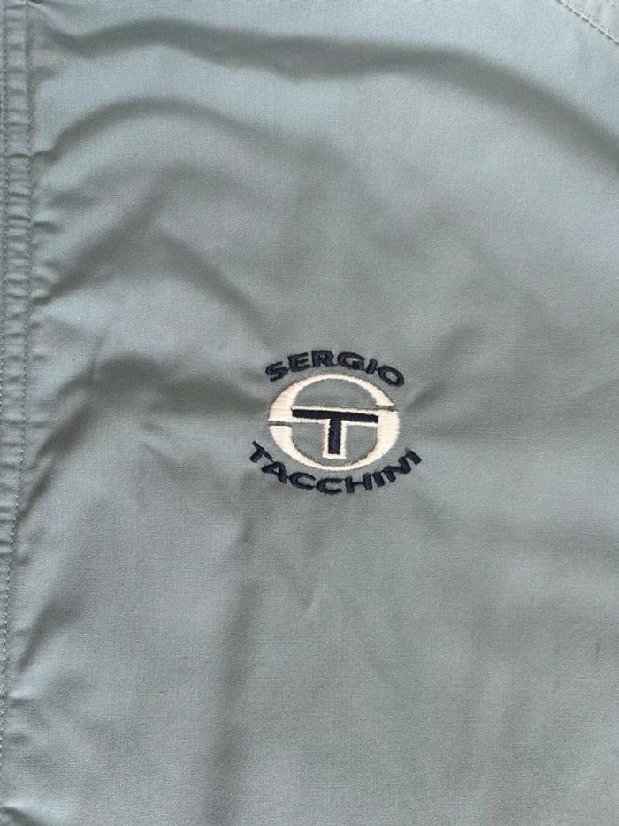 Veste Vintage Sergio Tacchini doublée – Années 90/2000 – Bleu clair – Taille XL (aussi L oversize) - photo numéro 9