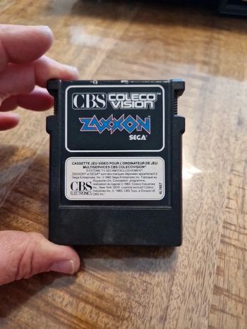 Jeu cbs zaxxon coleco vision