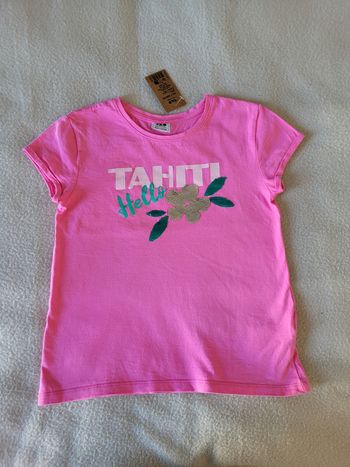 T-shirt tape à l'oeil 8 ans