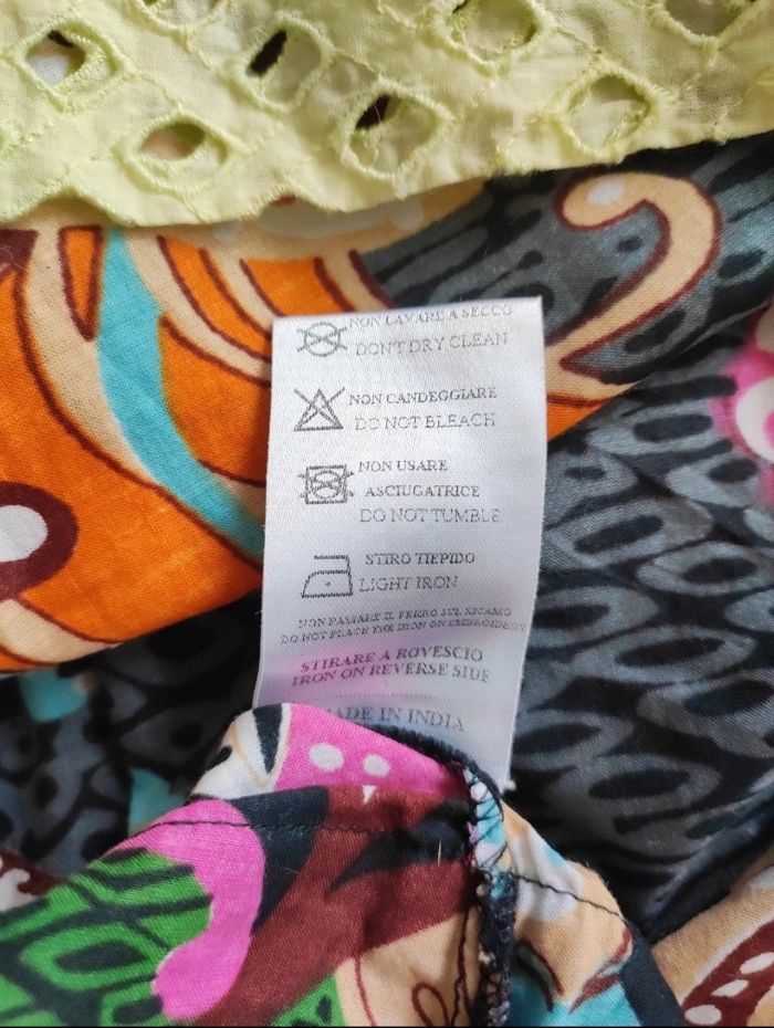 Robe d'été multicolore 100% coton - photo numéro 8