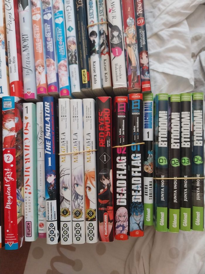 Lot de 36 mangas - Grand choix de mangas - Divers mangas - Shojo Shonen Seinen - photo numéro 5