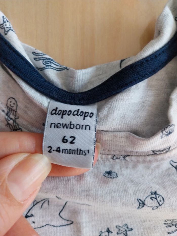 Lot de 2 barboteuses bébé 3 6 mois - photo numéro 3