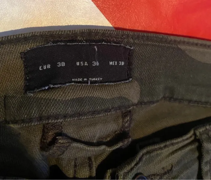 Jean skinny Zara camp vintage - 38eu - photo numéro 4
