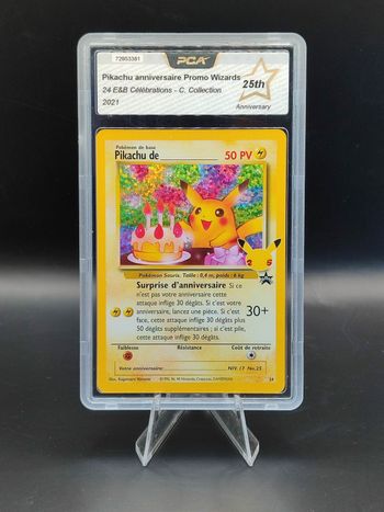 Pikachu anniversaire Célébration PCA 