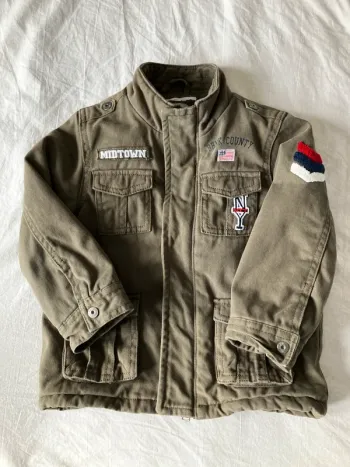 Veste kaki garçon