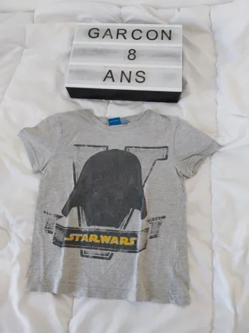 Tee-shirt manche courte garçon 8 ans