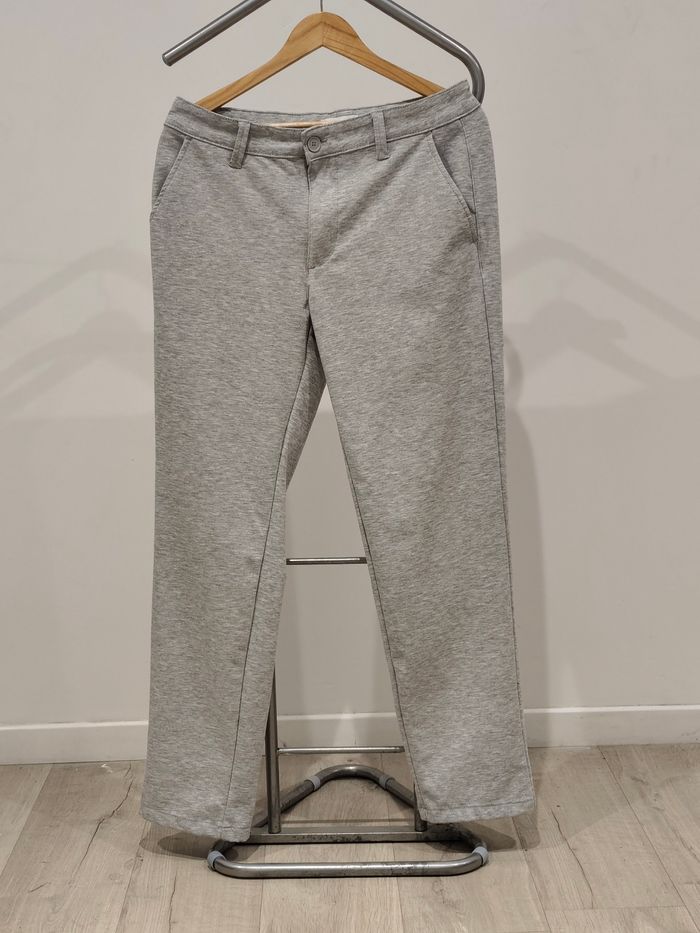 Pantalon slim gris Only & Sons